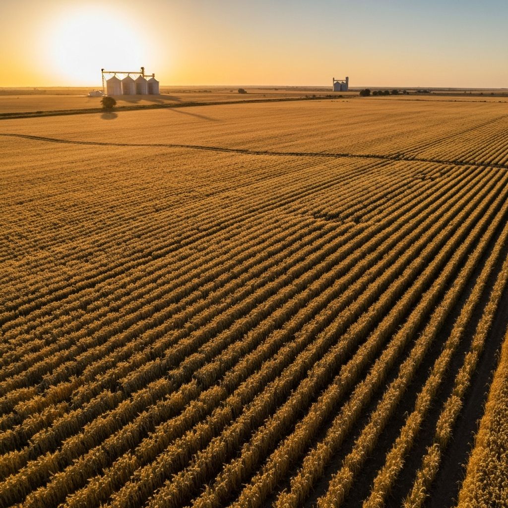 Campo agropecuario argentino